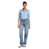 Camicia Donna Lee Jeans All Purpose Azzurro | NonSoloSport