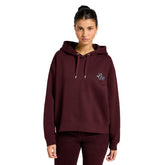 Felpa Donna Lee Jeans Logo Viola | NonSoloSport