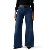 Jeans Donna Levi's 728 Gamba Ampia Blu | NonSoloSport