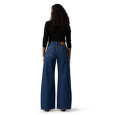Jeans Donna Levi's 728 Gamba Ampia Blu | NonSoloSport