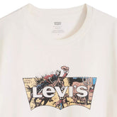T-Shirt Uomo Levi's Graphic Tee Beige | NonSoloSport