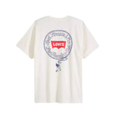T-Shirt Uomo Levi's Stampata Bianco | NonSoloSport