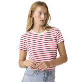 T-Shirt Donna Levi's Perfect Bianco Rosso | NonSoloSport