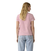 T-Shirt Donna Levi's Perfect Bianco Rosso | NonSoloSport