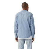 Camicia Uomo Levi's Western Barstow Blu | NonSoloSport