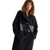Liu Jo Cappotto Reversibile Teddy Donna Nero | NonSoloSport