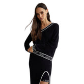 Maglia Donna Liu Jo Logo Nero | NonSoloSport