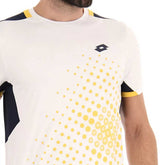 Lotto T-Shirt Top Iv Uomo Bianco Blu | NonSoloSport