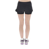 Lotto Shorts Tech D4 Donna Nero | NonSoloSport