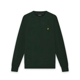 Maglione Uomo Lyle & Scott Collo Rotondo Verde Scuro | NonSoloSport