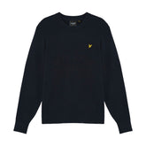 Maglione Uomo Lyle & Scott Small Logo Beige | NonSoloSport