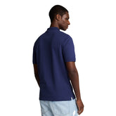 Polo Uomo Lyle & Scott Plain Blu | NonSoloSport