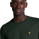 T-Shirt Uomo Lyle & Scott Plain Verde | NonSoloSport