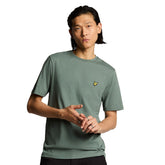 T-Shirt Uomo Lyle & Scott Plain Verde | NonSoloSport