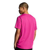 T-Shirt Uomo Lyle & Scott Plain Fucsia | NonSoloSport