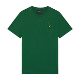 T-Shirt Uomo Lyle & Scott Collo Rotondo Azzurro | NonSoloSport