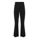 Pantalone Donna Macron Harper Wide Leg Nero | NonSoloSport