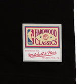 T-Shirt Uomo Mitchell & Ness Retrodome Bulls Cotone Nero | NonSoloSport