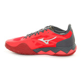 Scarpa da Tennis Uomo Mizuno Wave Enforce Tour Cc Rosso | NonSoloSport