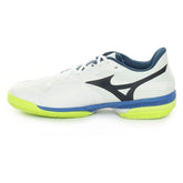 Scarpa da Tennis Uomo Mizuno Wave Exceed Court CC Bianco Blu | NonSoloSport