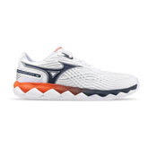 Scarpa da Tennis Uomo Mizuno Wave Enforce Tour 2 CC Bianco Blu Arancione | NonSoloSport