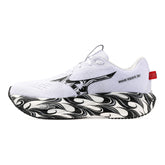Scarpa da Running Mizuno Wave Rider 30 Bianco Nero | NonSoloSport