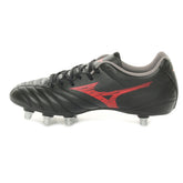 Scarpa da Rugby Uomo Mizuno Monarcida Neo III Nero Rosso | NonSoloSport