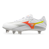 Scarpa da Rugby Uomo Mizuno Waitangi Pro Bianco Arancione | NonSoloSport
