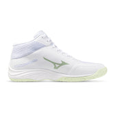 Scarpa da Volley Donna Mizuno Lightning Select Mid Bianco Verde | NonSoloSport