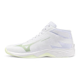 Scarpa da Volley Donna Mizuno Lightning Select Mid Bianco Verde | NonSoloSport