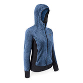 Giacca Donna Montura Remix Fleece Azzurro Nero | NonSoloSport