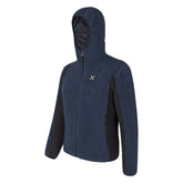 Felpa Cappuccio Uomo Montura Sherpa Maglia Blu | NonSoloSport