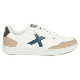 Sneakers Uomo Munich Legit 115 Bianco Marrone Blu | NonSoloSport