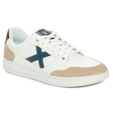 Sneakers Uomo Munich Legit 115 Bianco Marrone Blu | NonSoloSport