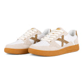 Sneakers Uomo Munich Legit 121 Bianco Beige Caramello | NonSoloSport