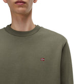 Felpa Uomo Napapijri Balis Verde | NonSoloSport