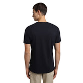 Napapijri T-Shirt Salis Manica Corta Uomo Nero | NonSoloSport