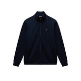 Felpa Uomo Napapijri Balis Full Zip Small Logo Blu | NonSoloSport
