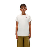 T-Shirt Ragazzo Napapijri Salis Bianco | NonSoloSport