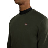 Maglione Uomo Napapijri Girocollo Lana Damavand 4 Verde | NonSoloSport