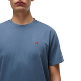 T-Shirt Uomo Napapijri Salis Grigio | NonSoloSport
