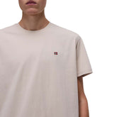 T-Shirt Uomo Napapijri Salis Beige | NonSoloSport