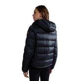 Giubbino Donna Napapijri New Aerons Full Zip Cappuccio Blu | NonSoloSport