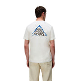 T-Shirt Uomo Napapijri Back Print Bianco | NonSoloSport