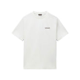 T-Shirt Uomo Napapijri Back Print Bianco | NonSoloSport
