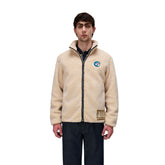 Felpa Pile Uomo Napapijri Archive Beige | NonSoloSport