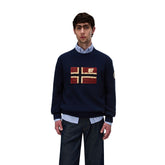 Maglione Uomo Napapijri Archive Blu Scuro | NonSoloSport