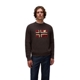 Maglione Uomo Napapijri Archive Marrone | NonSoloSport