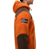 Felpa Pile Uomo Napapijri Yupik Multicolor | NonSoloSport