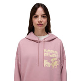 Felpa Donna Napapijri Aral Rosa Multicolor | NonSoloSport